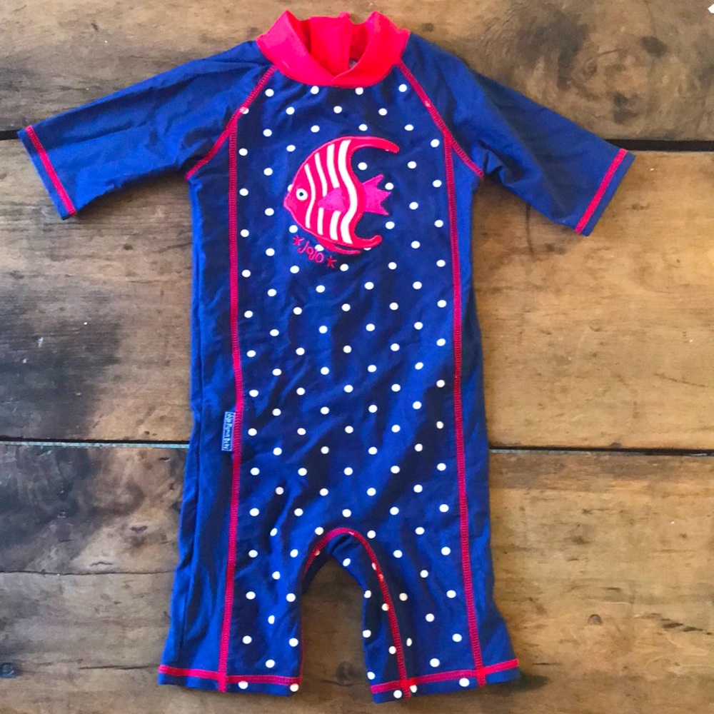 JoJo Maman Bebe Sun Protection Swimsuit 1-2 Years